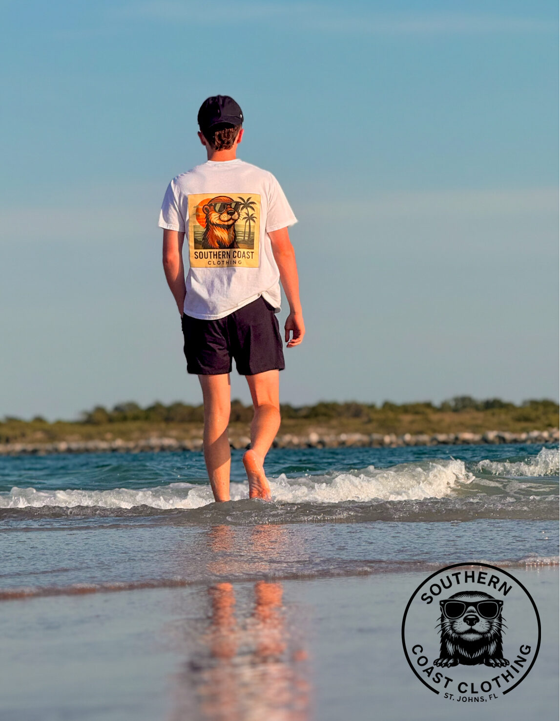 Styling a Southern Coast tee for a day by the water