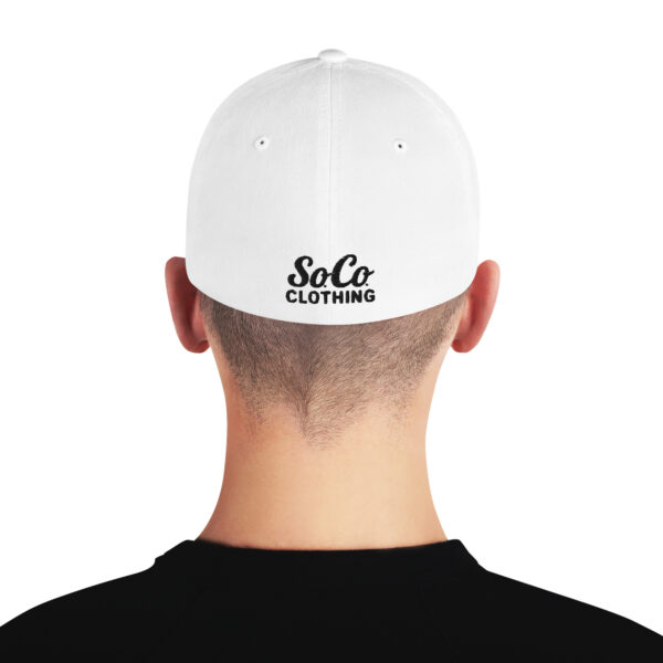 SoCo Clothing Otter Flexfit 6277 Structured Twill Cap - Image 5