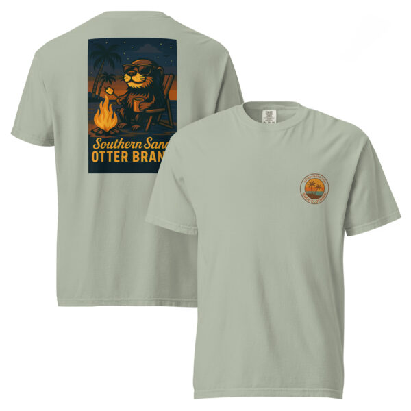 "Southern Sand" Otter Comfort Colors® Tee from Southern Coast Clothing Co. - Image 4