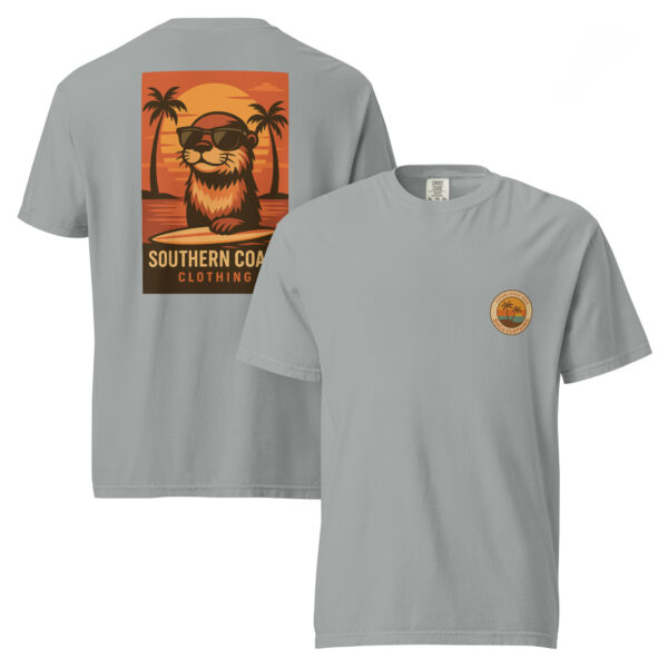 Vintage Retro Otter Comfort Colors® Tee from Southern Coast Clothing Co. - Image 4