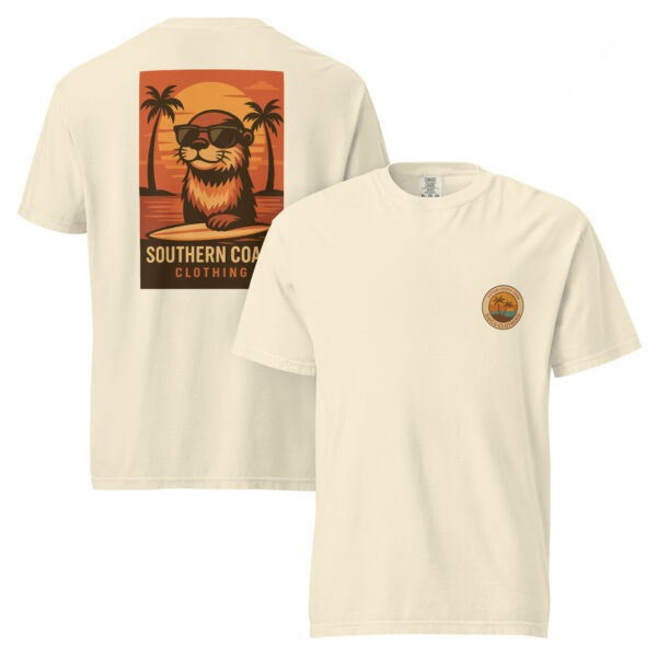 Vintage Retro Otter Comfort Colors® Tee from Southern Coast Clothing Co. - Image 9