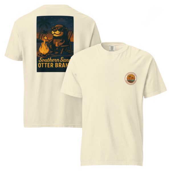 "Southern Sand" Otter Comfort Colors® Tee from Southern Coast Clothing Co. - Image 9