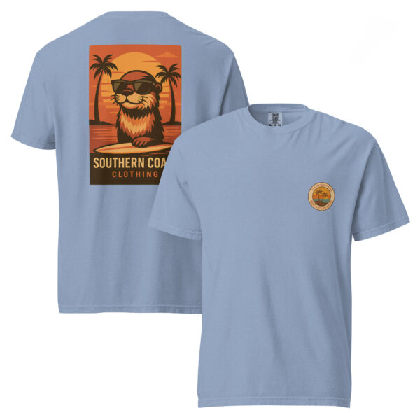 Vintage Retro Otter Comfort Colors® Tee from Southern Coast Clothing Co. - Image 5