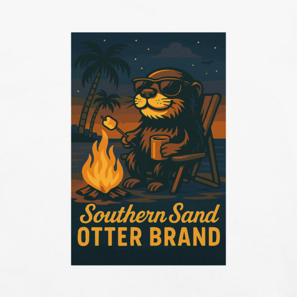 "Southern Sand" Otter Comfort Colors® Tee from Southern Coast Clothing Co. - Image 3