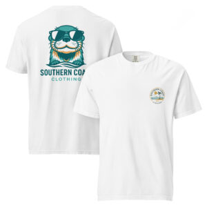 Modern Otter Comfort Colors® Tee from Southern Coast Clothing Co.