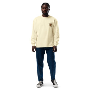 Vintage Retro Otter Premium Heavyweight Long Sleeve Shirt from Southern Coast Clothing Co.