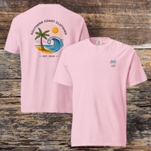 SoCo Unisex garment-dyed heavyweight t-shirt