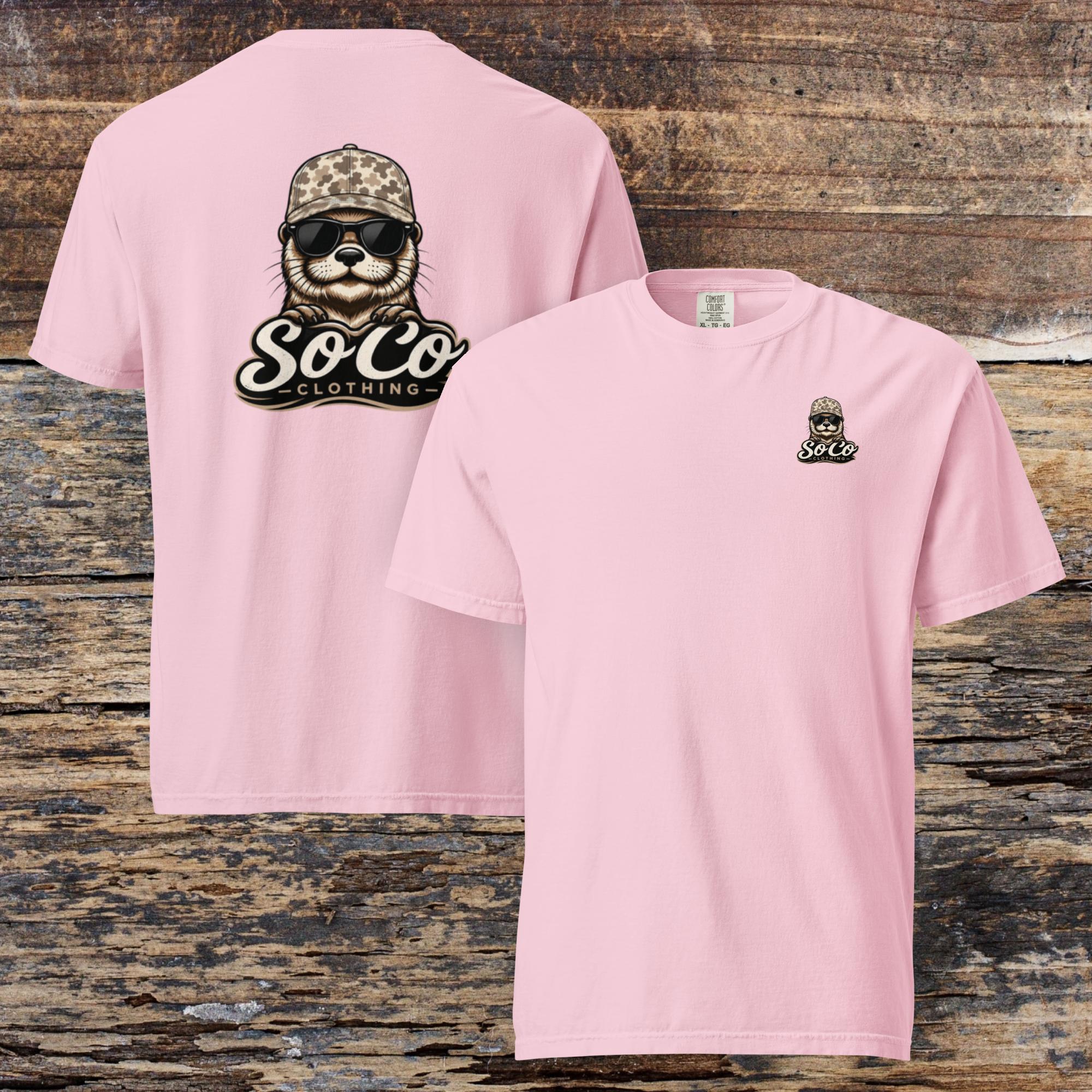 SoCo Unisex garment-dyed heavyweight t-shirt - Image 7