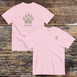 SoCo Unisex garment-dyed heavyweight t-shirt