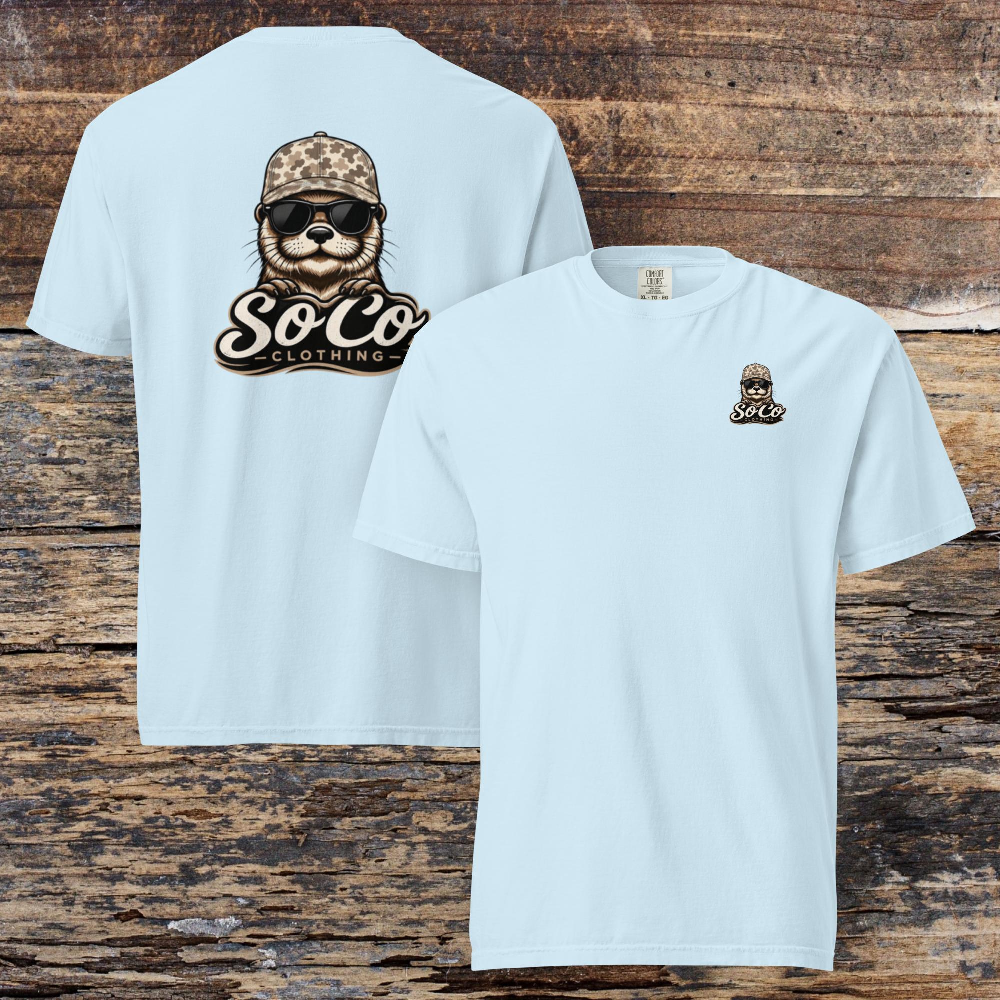 SoCo Unisex garment-dyed heavyweight t-shirt - Image 8