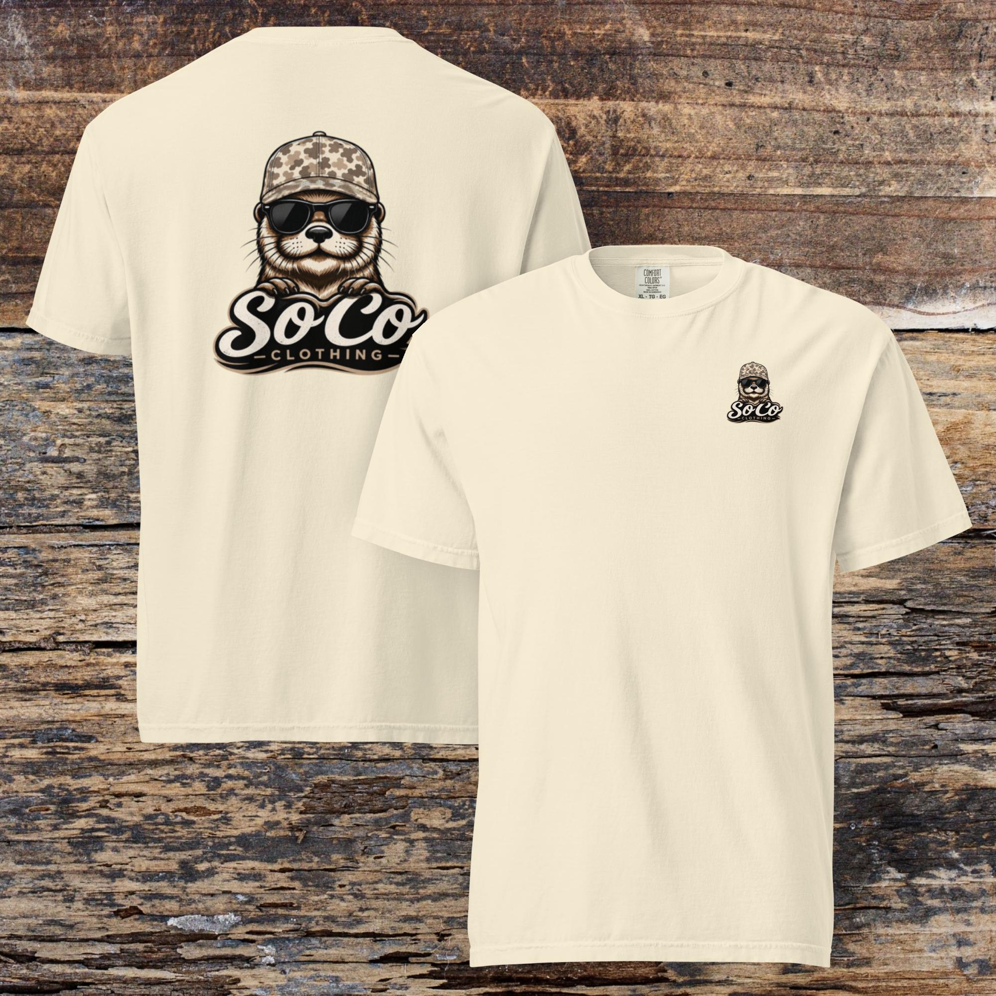 SoCo Unisex garment-dyed heavyweight t-shirt - Image 5
