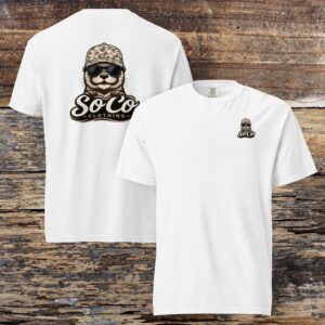 SoCo Unisex garment-dyed heavyweight t-shirt