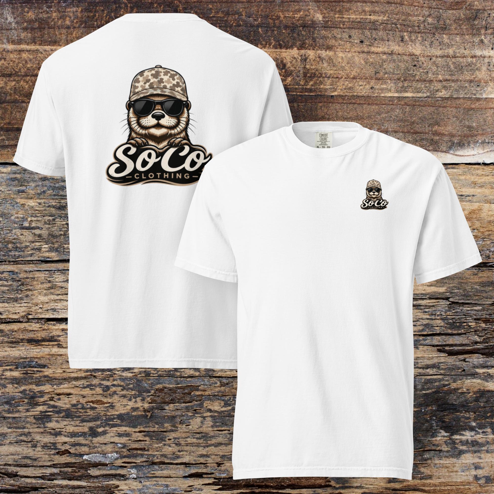 SoCo Unisex garment-dyed heavyweight t-shirt - Image 12