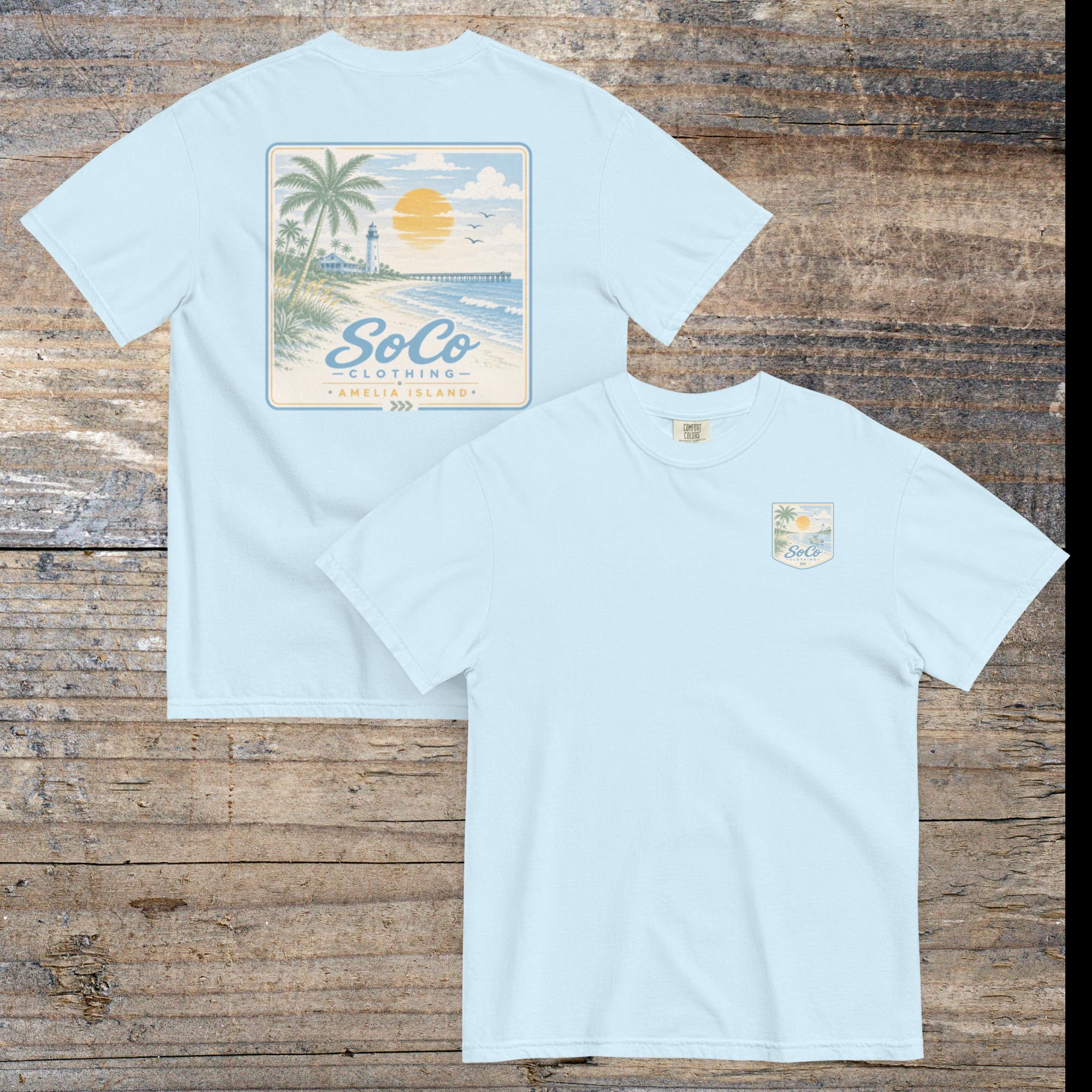 SoCo Unisex garment-dyed heavyweight t-shirt - Image 2