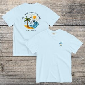 SoCo Unisex garment-dyed heavyweight t-shirt