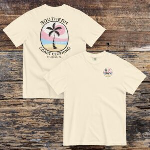 .SoCo Unisex garment-dyed heavyweight t-shirt