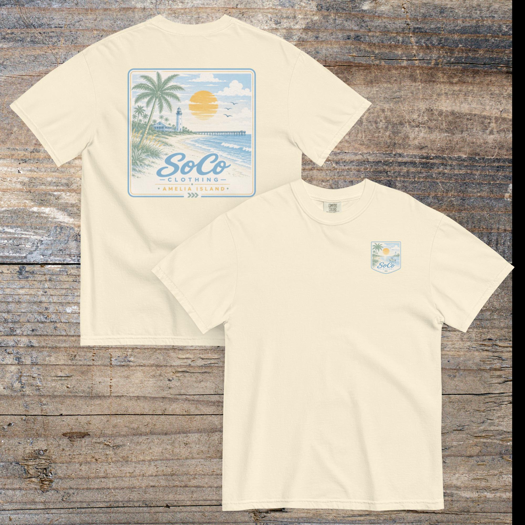 SoCo Unisex garment-dyed heavyweight t-shirt - Image 8